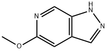 5-METHOXY-1H-PYRAZOLO[3,4-C]PYRIDINE Struktur