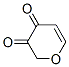 2H-Pyran-3,4-dione(9CI) Struktur