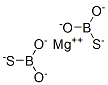 magnesium di(thioborate) Struktur