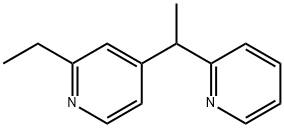 Pyridine, 2-ethyl-4-[1-(2-pyridinyl)ethyl]- (9CI) Struktur