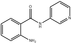 2-氨基-N-吡啶-3-基-苯甲酰胺, 76102-92-6, 結(jié)構(gòu)式