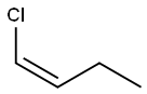 CIS-1-CHLORO-1-BUTENE Struktur