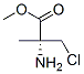 Alanine, 3-chloro-2-methyl-, methyl ester (9CI) Struktur