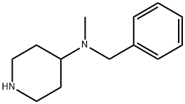 4-(N-Methyl-N-benzylamino)piperidine Struktur