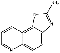 1H-Imidazo(4,5-f)quinolin-2-amine Struktur