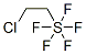 2-CHLOROETHYLSULPHURPENTAFLUORIDE Struktur