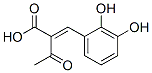 Butanoic acid, 2-[(2,3-dihydroxyphenyl)methylene]-3-oxo- (9CI) Struktur