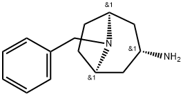 3-AMINO-8-BENZYL-8-AZABICYCLO[3.2.1]OCTANE (3-EXO)- Struktur