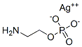 silver mono(2-aminoethyl)phosphate Struktur