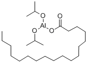 (octadecanoato-O)bis(propan-2-olato)aluminium Struktur