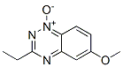 1,2,4-Benzotriazine,3-ethyl-6-methoxy-,1-oxide(9CI) Struktur