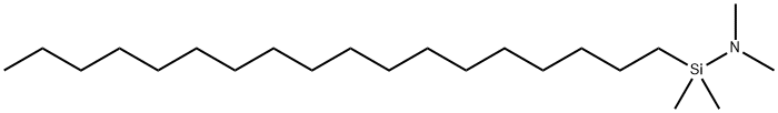 N-OCTADECYLDIMETHYL(DIMETHYLAMINO)SILANE Structure