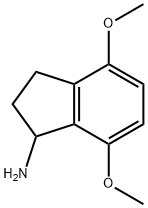 1H-Inden-1-amine,2,3-dihydro-4,7-dimethoxy-(9CI) Struktur