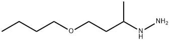 Hydrazine,  (3-butoxy-1-methylpropyl)- Struktur