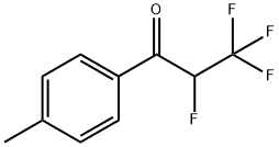 1-Propanone, 2,3,3,3-tetrafluoro-1-(4-methylphenyl)- (9CI) Struktur