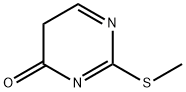 4(5H)-Pyrimidinone, 2-(methylthio)- (9CI) Struktur