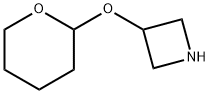 Azetidine, 3-[(tetrahydro-2H-pyran-2-yl)oxy]- (9CI) Struktur