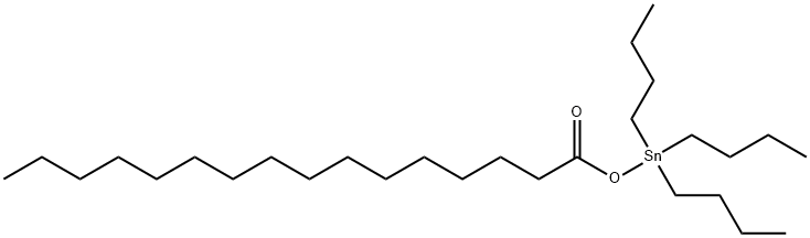 tributyl(palmitoyloxy)stannane Struktur