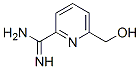 2-Pyridinecarboximidamide, 6-(hydroxymethyl)- (9CI) Struktur