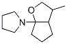 Pyrrolidine, 1-(hexahydro-3-methyl-6aH-cyclopenta[b]furan-6a-yl)- (9CI) Struktur