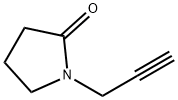 1-PROP-2-YNYL-PYRROLIDIN-2-ONE Struktur