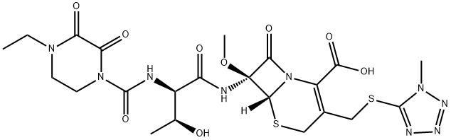 Cefbuperazone Structure