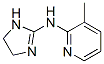 2-Pyridinamine,  N-(4,5-dihydro-1H-imidazol-2-yl)-3-methyl- Struktur