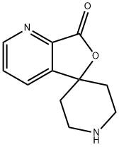 Spiro[furo[3,4-b]pyridine-5(7H),4'-piperidin]-7-one Struktur