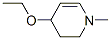 Pyridine, 4-ethoxy-1,2,3,4-tetrahydro-1-methyl- (9CI) Struktur