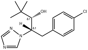 多效唑, 76738-62-0, 結(jié)構(gòu)式