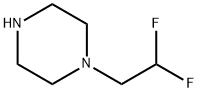 Piperazine, 1-(2,2-difluoroethyl)- (9CI) Struktur