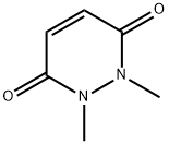 1,2-Dihydro-1,2-dimethylpyridazine-3,6-dione Struktur