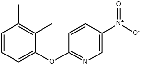 2-(2,3-dimethylphenoxy)-5-nitropyridine Struktur