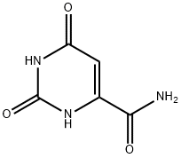 4-PyriMidinecarboxaMide, 1,2,3,6-tetrahydro-2,6-dioxo- Struktur