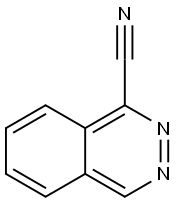 1-Phthalazinecarbonitrile Struktur