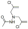 N',N'-Bis(2-chloroallyl)acetohydrazide Struktur