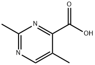 4-Pyrimidinecarboxylicacid,2,5-dimethyl-(9CI) Struktur