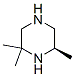 Piperazine, 2,2,6-trimethyl-, (R)- (9CI) Struktur