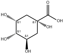 Quinic acid Structure