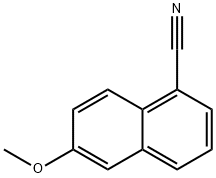 1-CYANO-6-METHOXYNAPHTHALENE Struktur