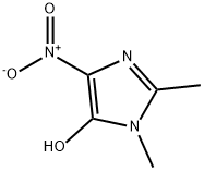 1H-Imidazol-5-ol, 1,2-dimethyl-4-nitro- (9CI) Struktur