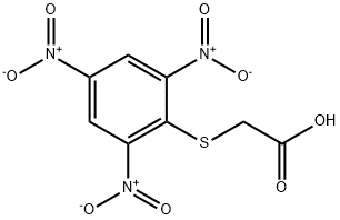 picrylthioglycolic acid Struktur