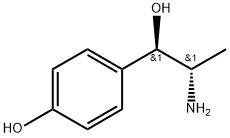 (1S,2S)-2-AMINO-1-(4-HYDROXYPHENYL)PROPANE-1-OL Struktur