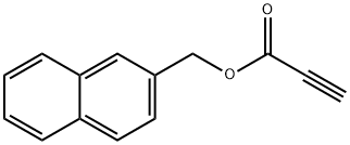 Propiolic acid beta-naphthyl methyl ester Struktur