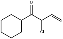 3-Buten-1-one, 2-chloro-1-cyclohexyl- (9CI) Struktur