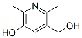 3-Pyridinemethanol, 5-hydroxy-2,6-dimethyl- (9CI) Struktur