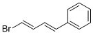 ((1E,3E)-4-BROMO-BUTA-1,3-DIENYL)-BENZENE Struktur