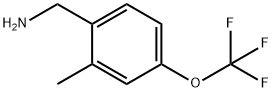 (2-Methyl-4-(trifluoroMethoxy)phenyl)MethanaMine Struktur