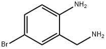 2-(AMINOMETHYL)-4-BROMOANILINE Struktur