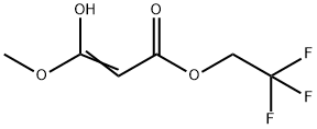 2-Propenoicacid,3-hydroxy-3-methoxy-,2,2,2-trifluoroethylester(9CI) Struktur